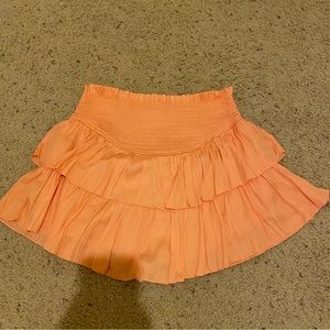 orange mustard seed skirt new with tags